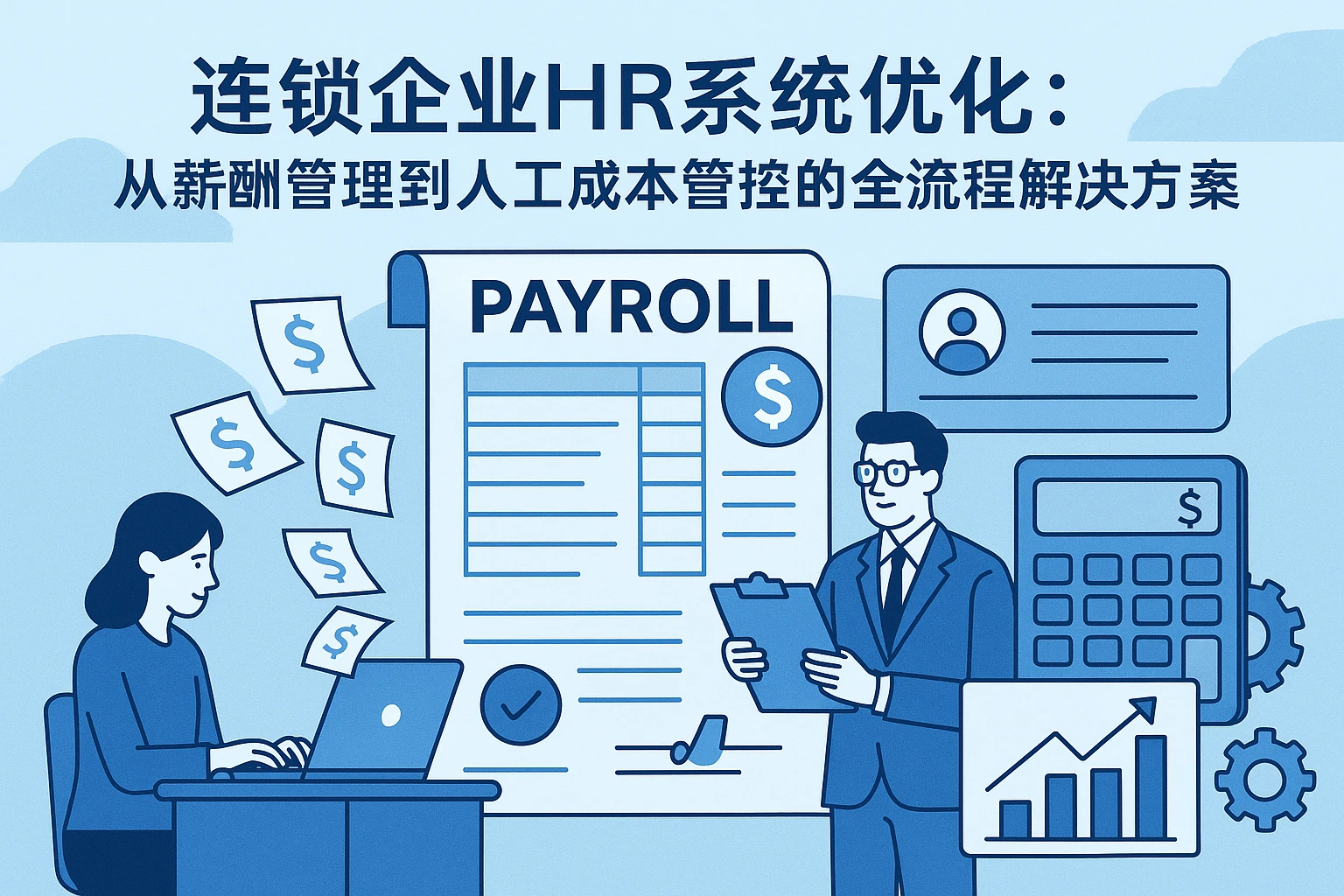 连锁企业HR系统优化:从薪酬管理到人工成本管控的全流程解决方案
