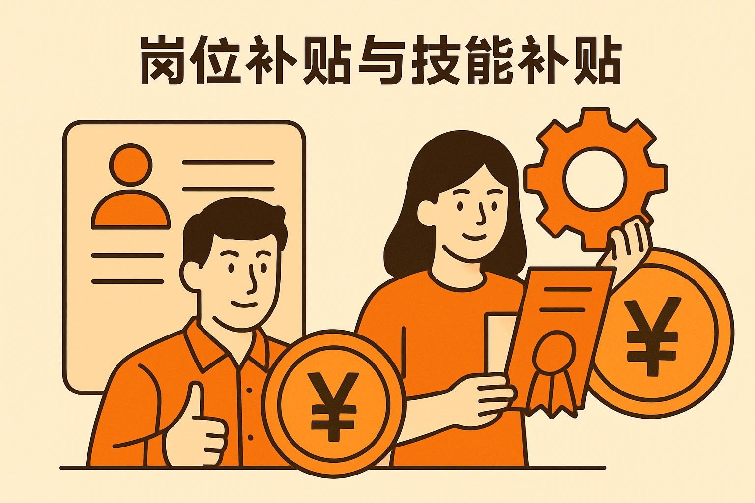 2. 岗位补贴与技能补贴