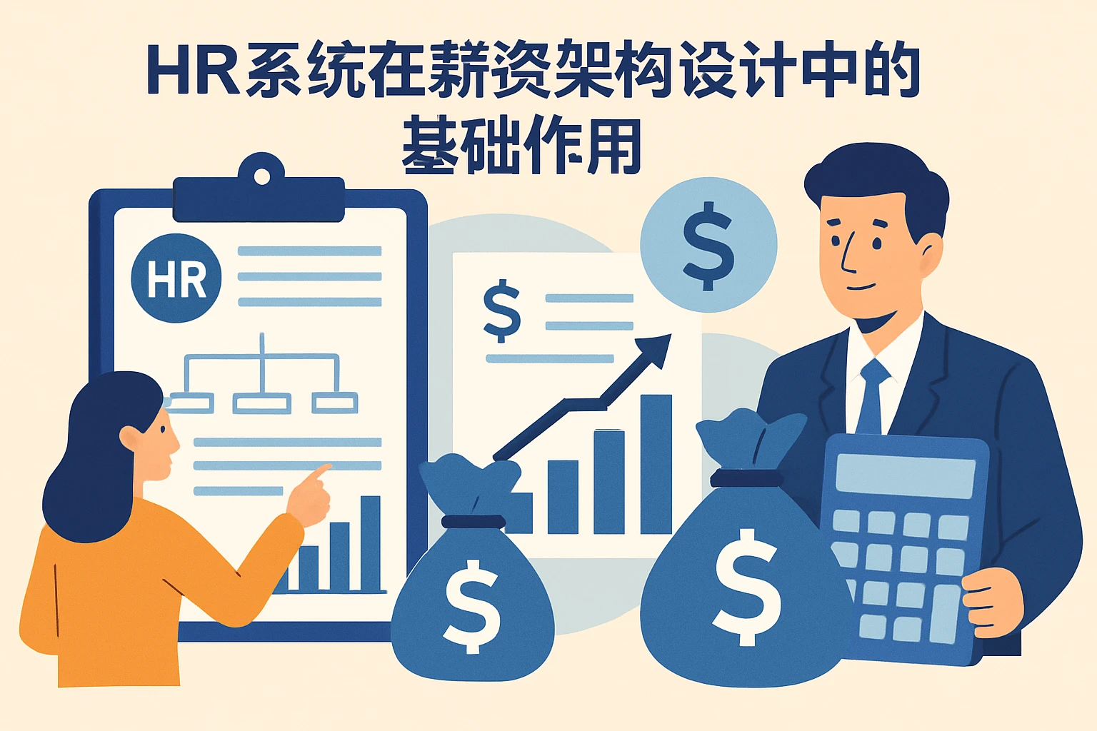 HR系统在薪资架构设计中的基础作用