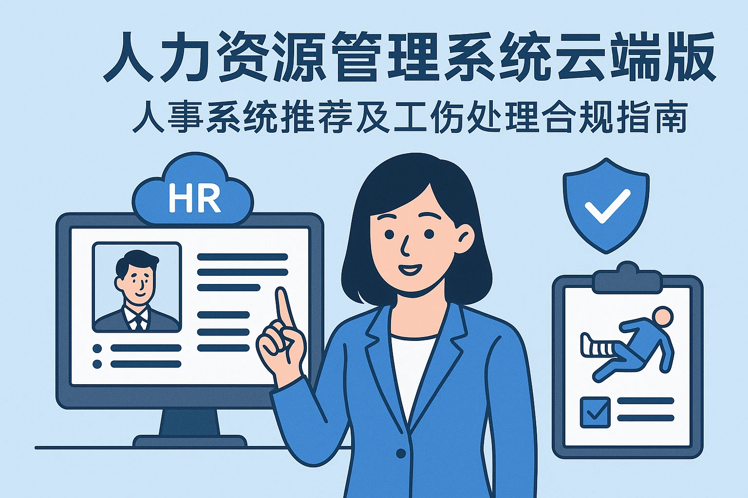 人力资源管理系统云端版：人事系统推荐及工伤处理合规指南