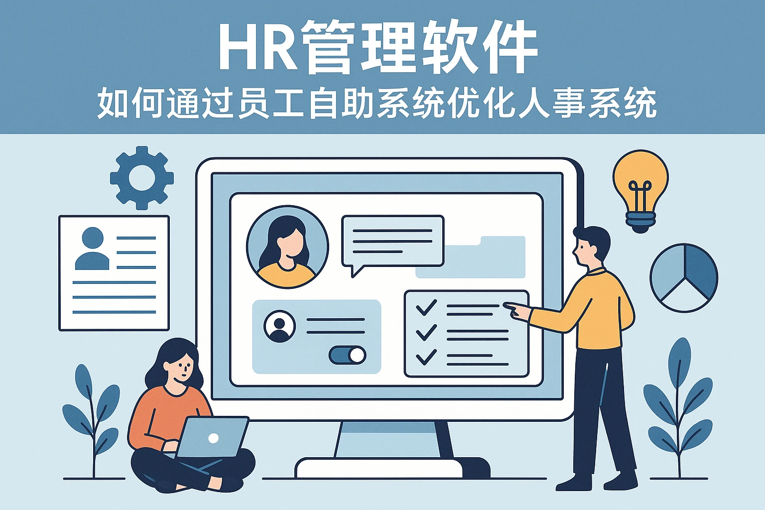 HR管理软件如何通过员工自助系统优化人事系统推荐方案