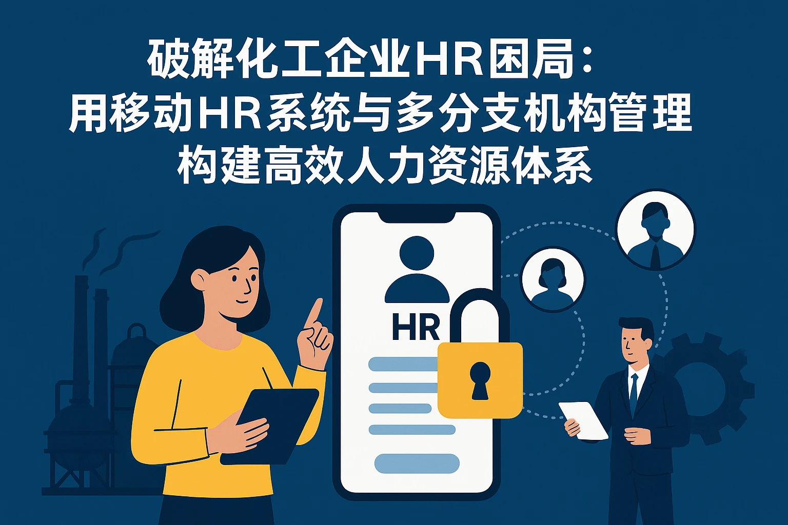 破解化工企业HR困局：用移动HR系统与多分支机构管理构建高效人力资源体系