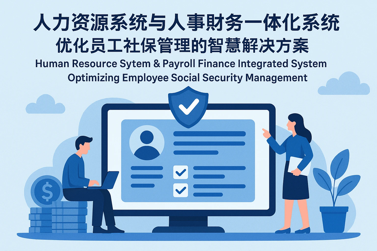 人力资源系统与人事财务一体化系统:优化员工社保管理的智慧解决方案