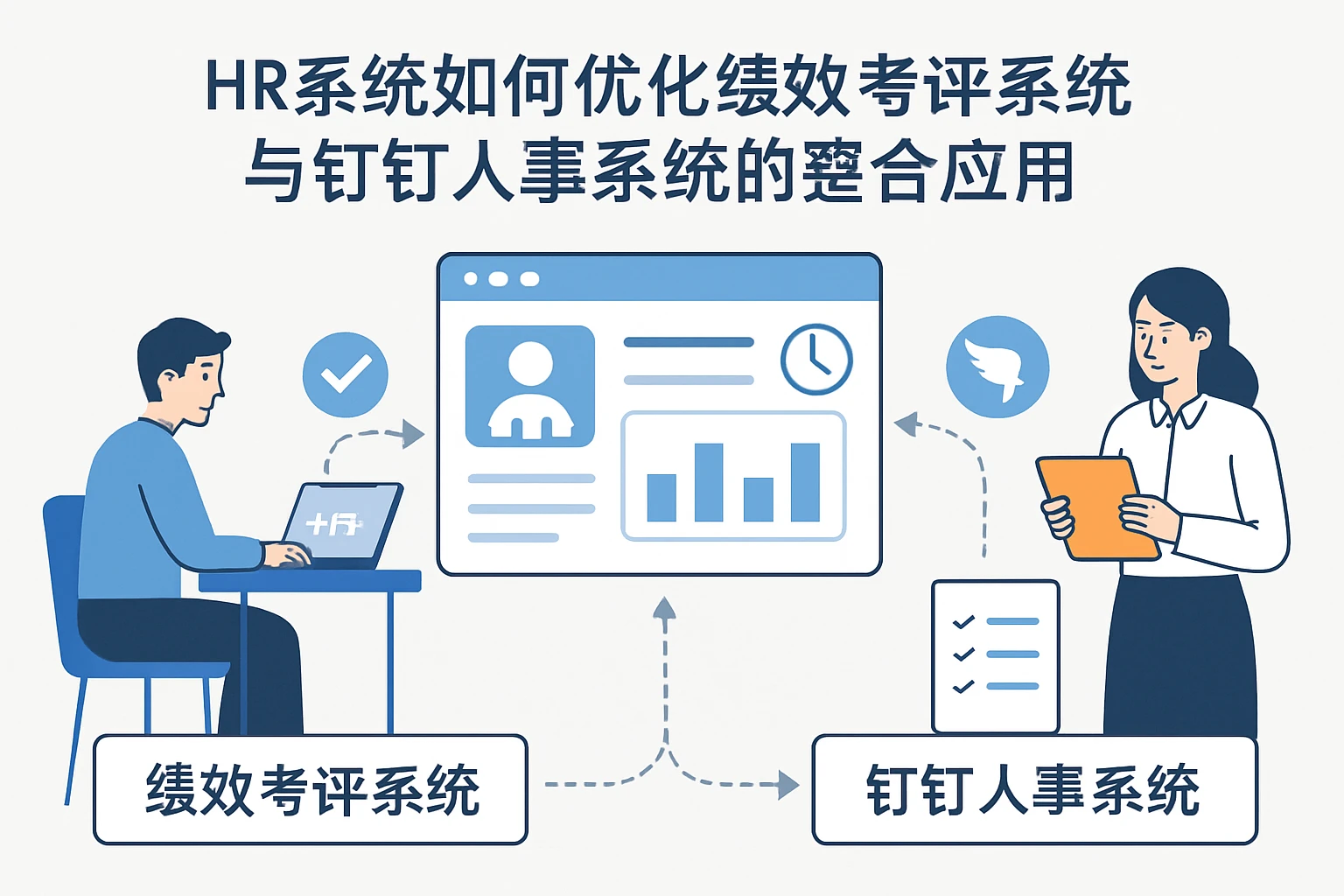 HR系统如何优化绩效考评系统与钉钉人事系统的整合应用