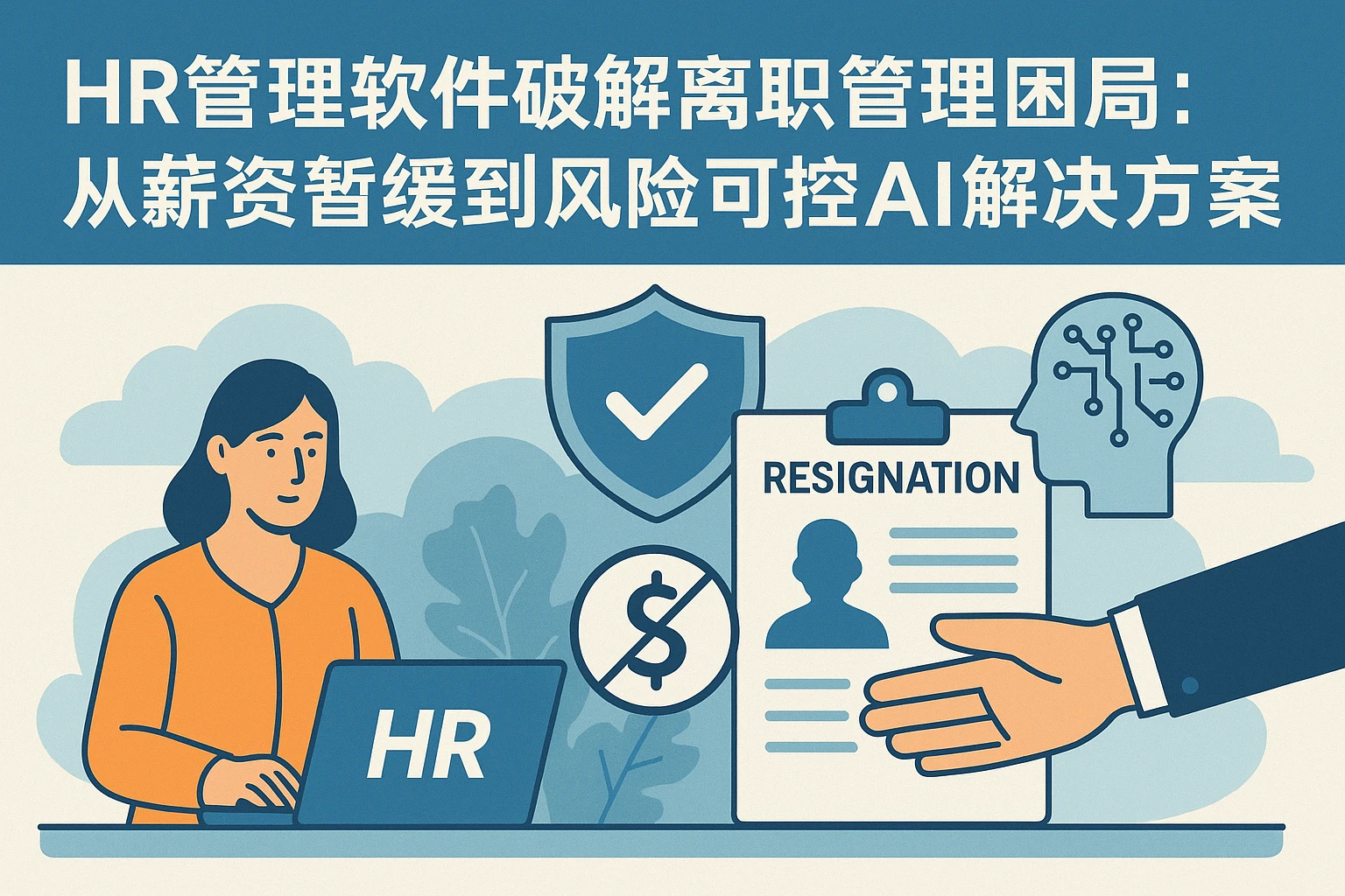 HR管理软件破解离职管理困局：从薪资暂缓到风险可控的AI解决方案