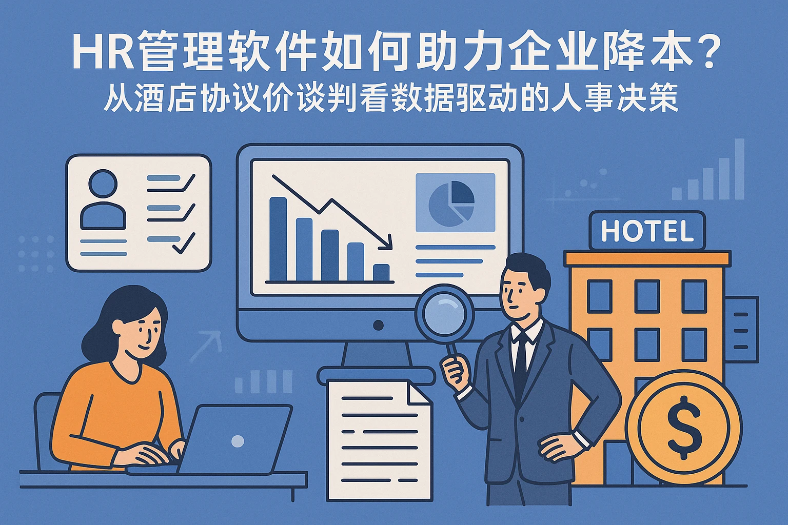 HR管理软件如何助力企业降本？从酒店协议价谈判看数据驱动的人事决策