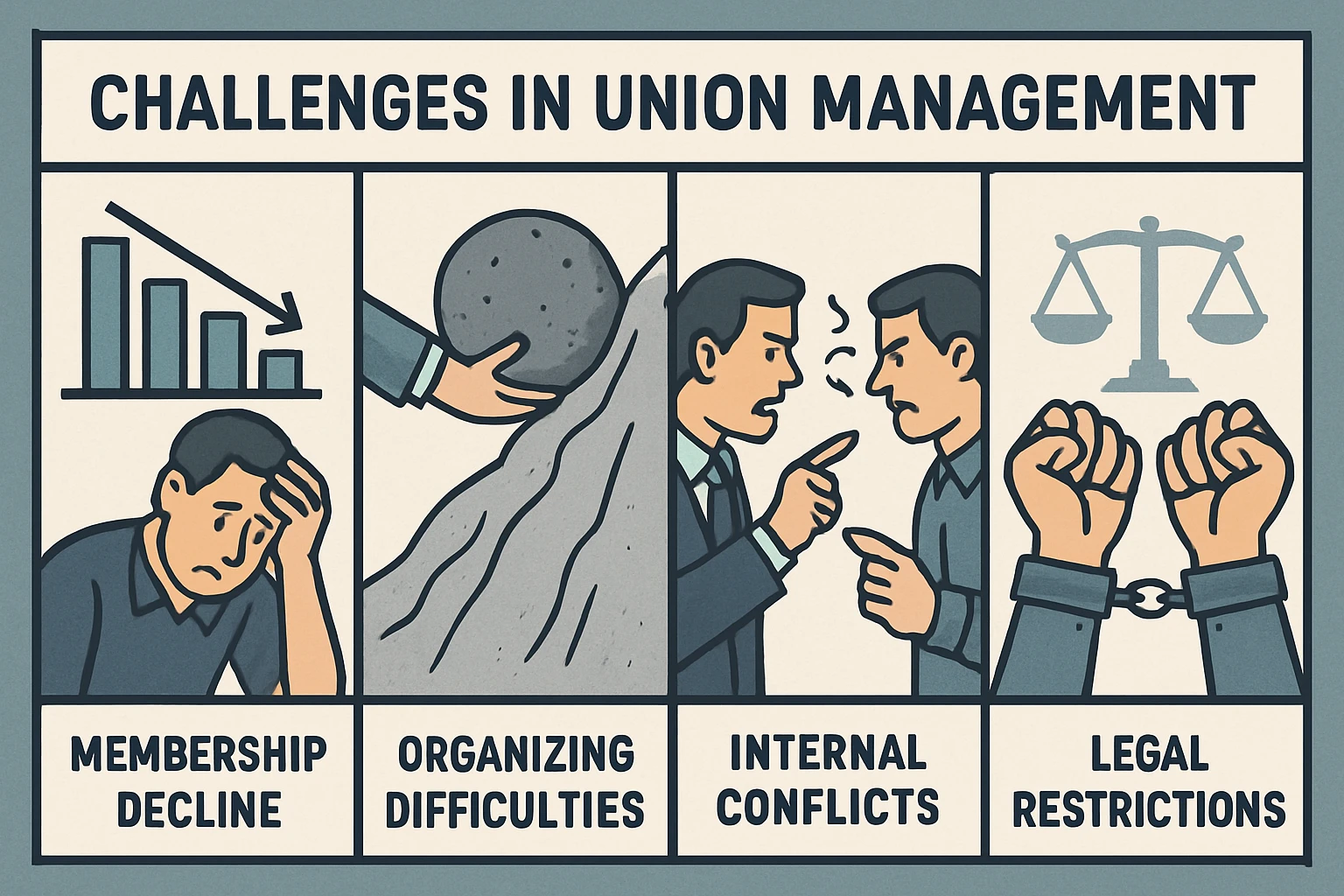 工会管理面临的挑战