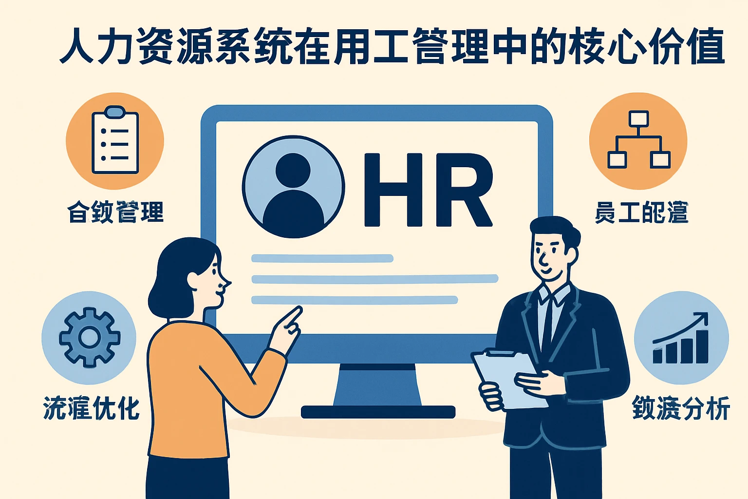 人力资源系统在用工管理中的核心价值