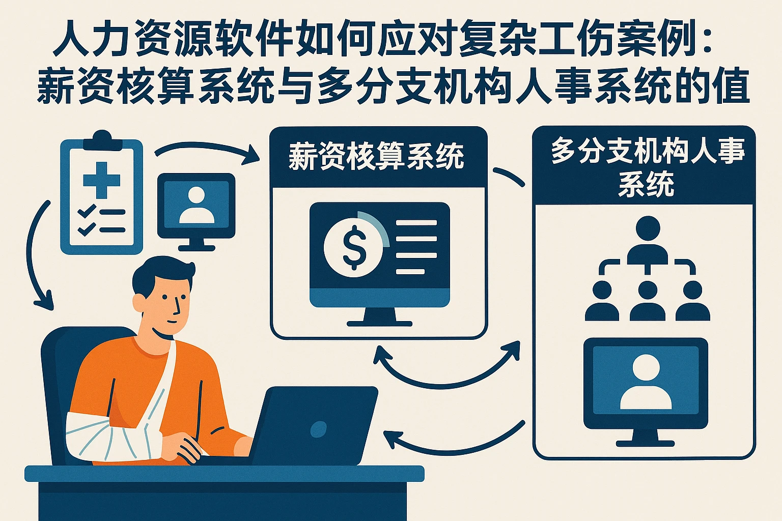 人力资源软件如何应对复杂工伤案例：薪资核算系统与多分支机构人事系统的关键作用