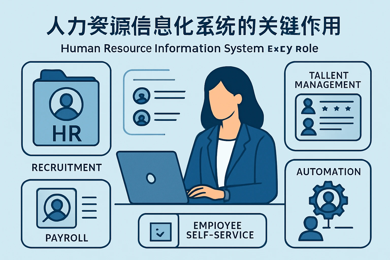 人力资源信息化系统的关键作用