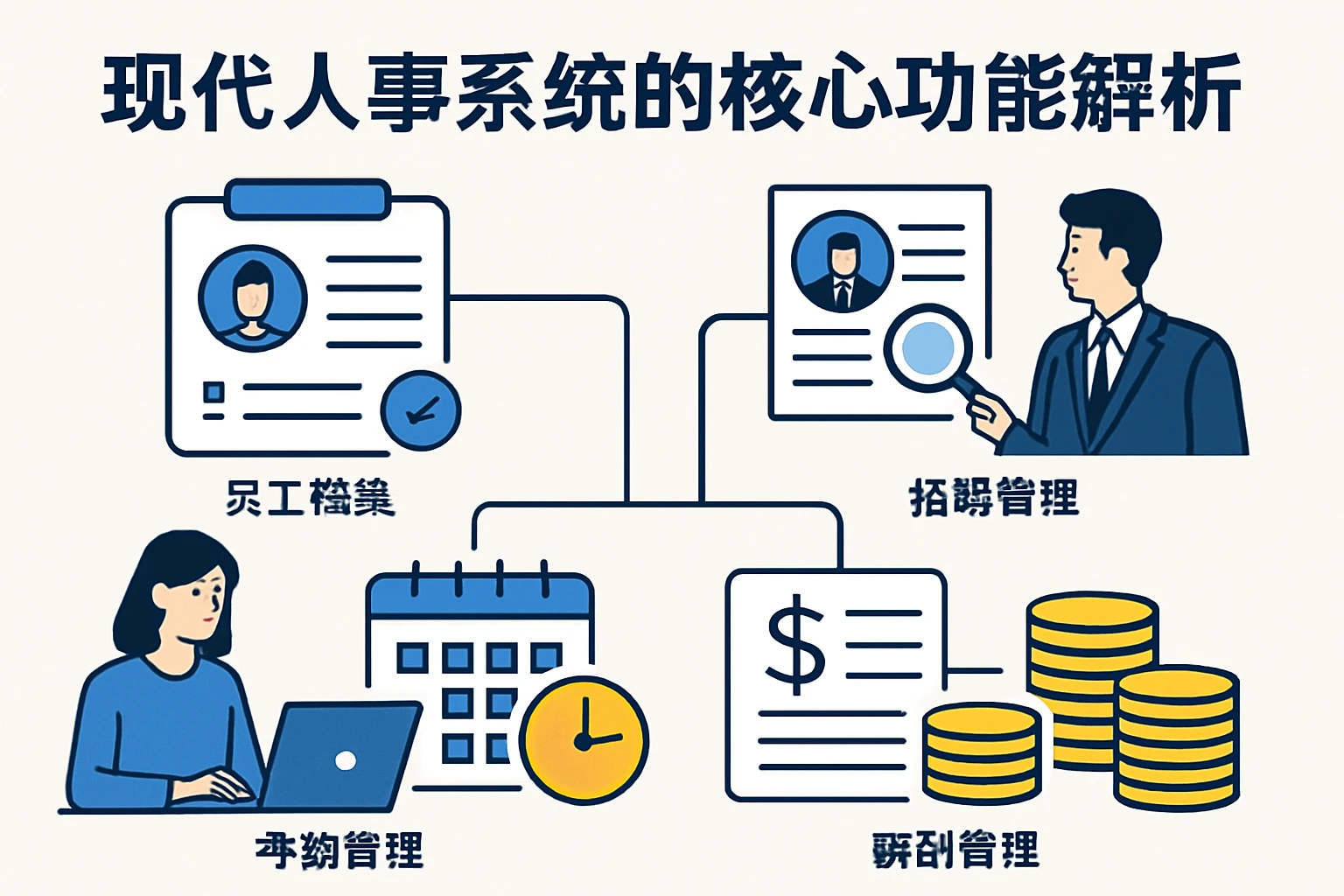 现代人事系统的核心功能解析