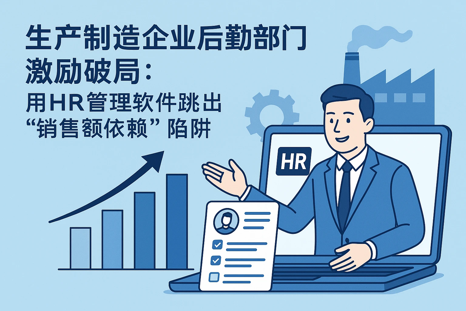 生产制造企业后勤部门激励破局：用HR管理软件跳出“销售额依赖”陷阱