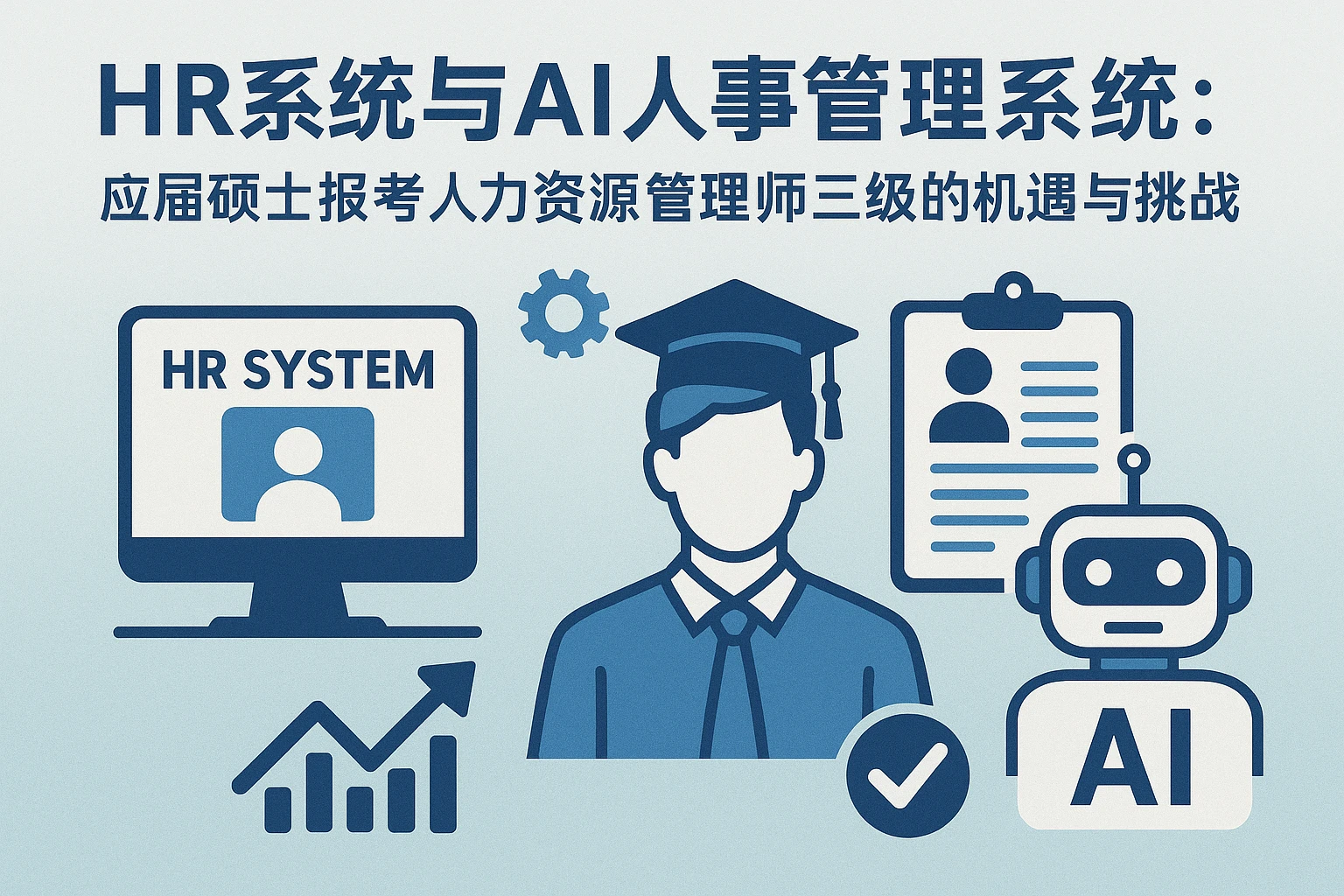 HR系统与AI人事管理系统：应届硕士报考人力资源管理师三级的机遇与挑战