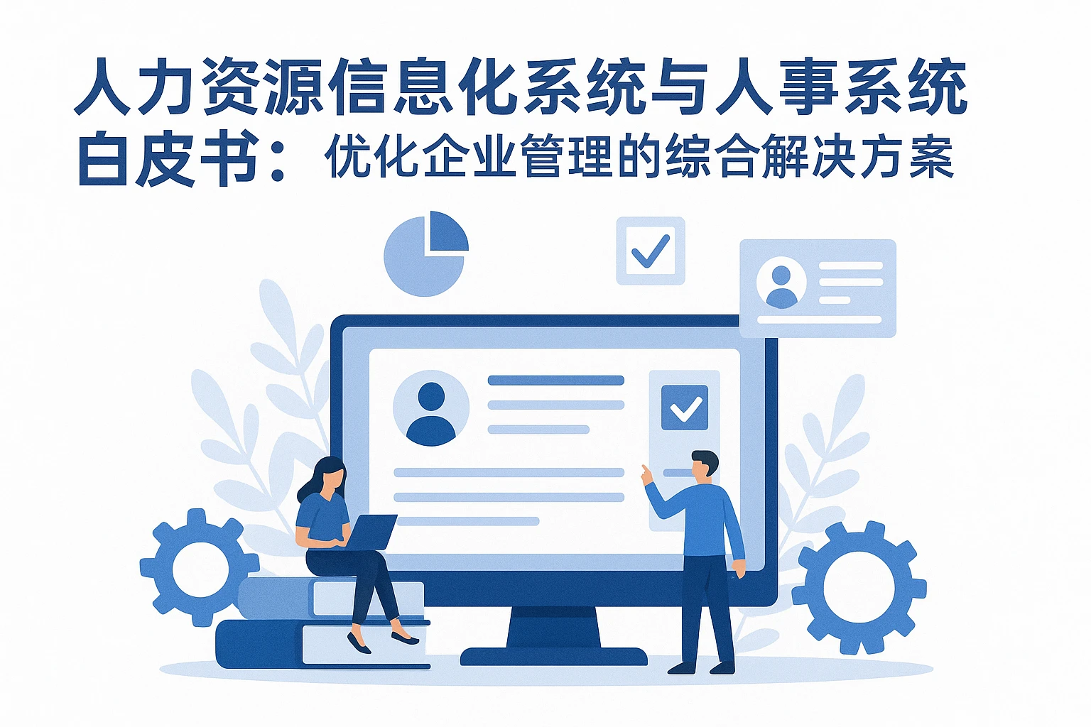人力资源信息化系统与人事系统白皮书：优化企业管理的综合解决方案