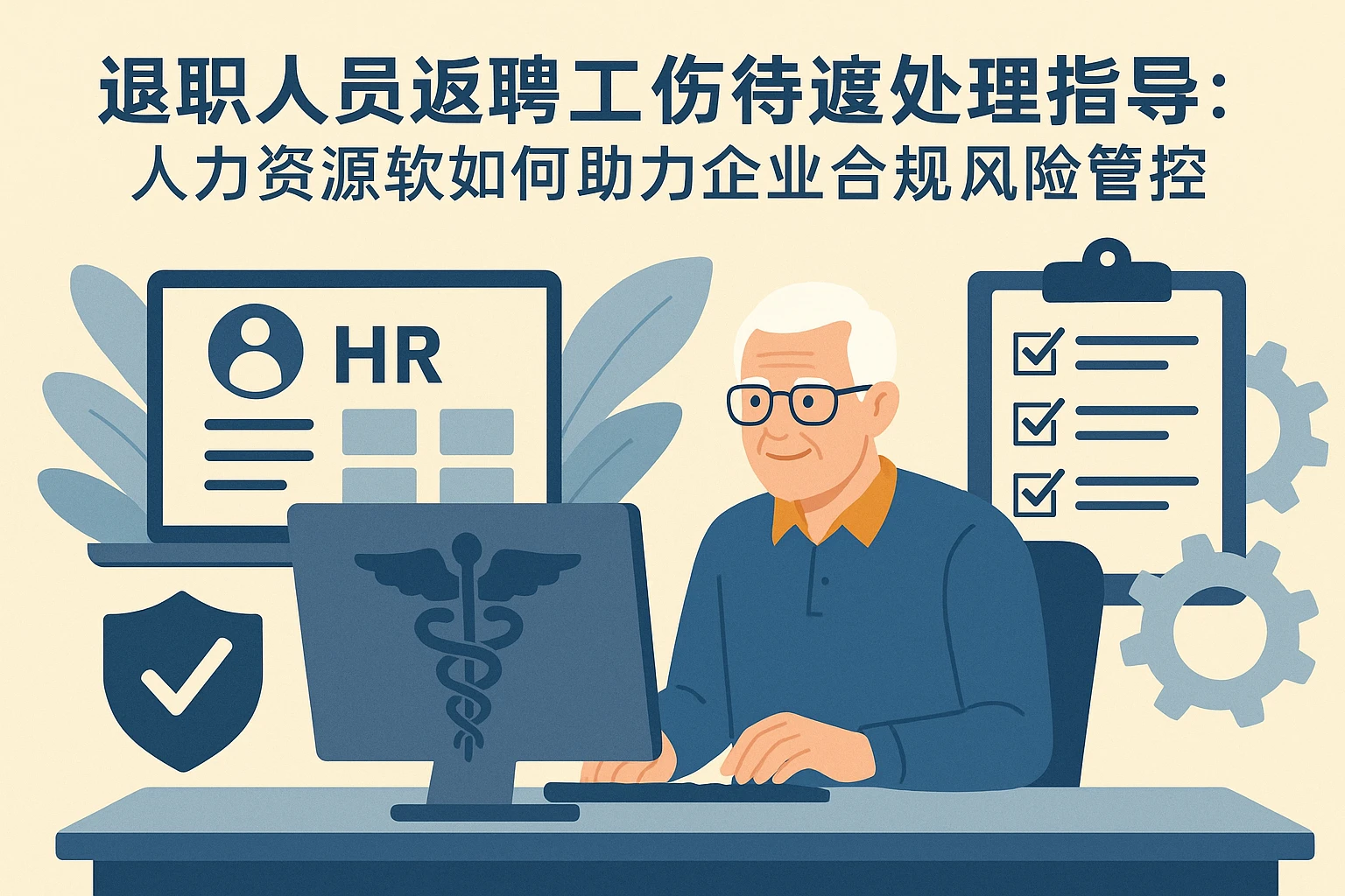 退休人员返聘工伤待遇处理指南：人力资源软件如何助力企业合规与风险管控