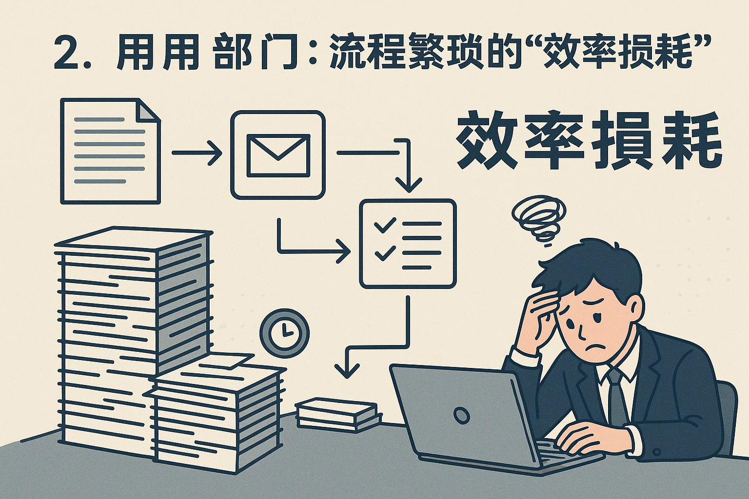 2. 用人部门：流程繁琐的“效率损耗”