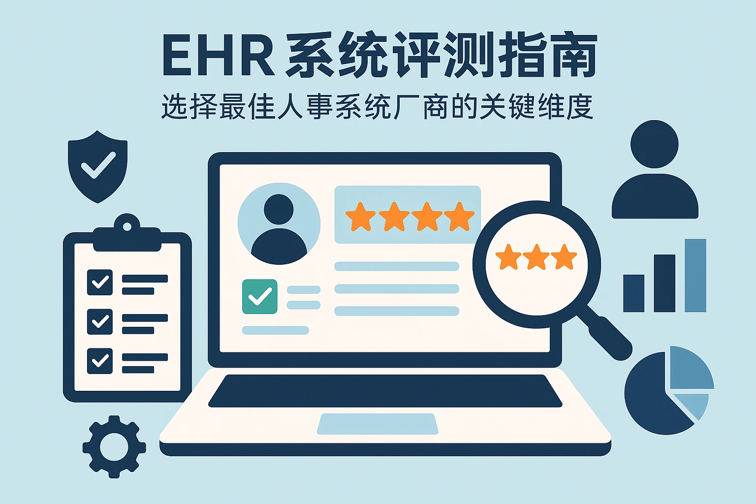 ehr系统评测指南:选择最佳人事系统厂商的关键维度