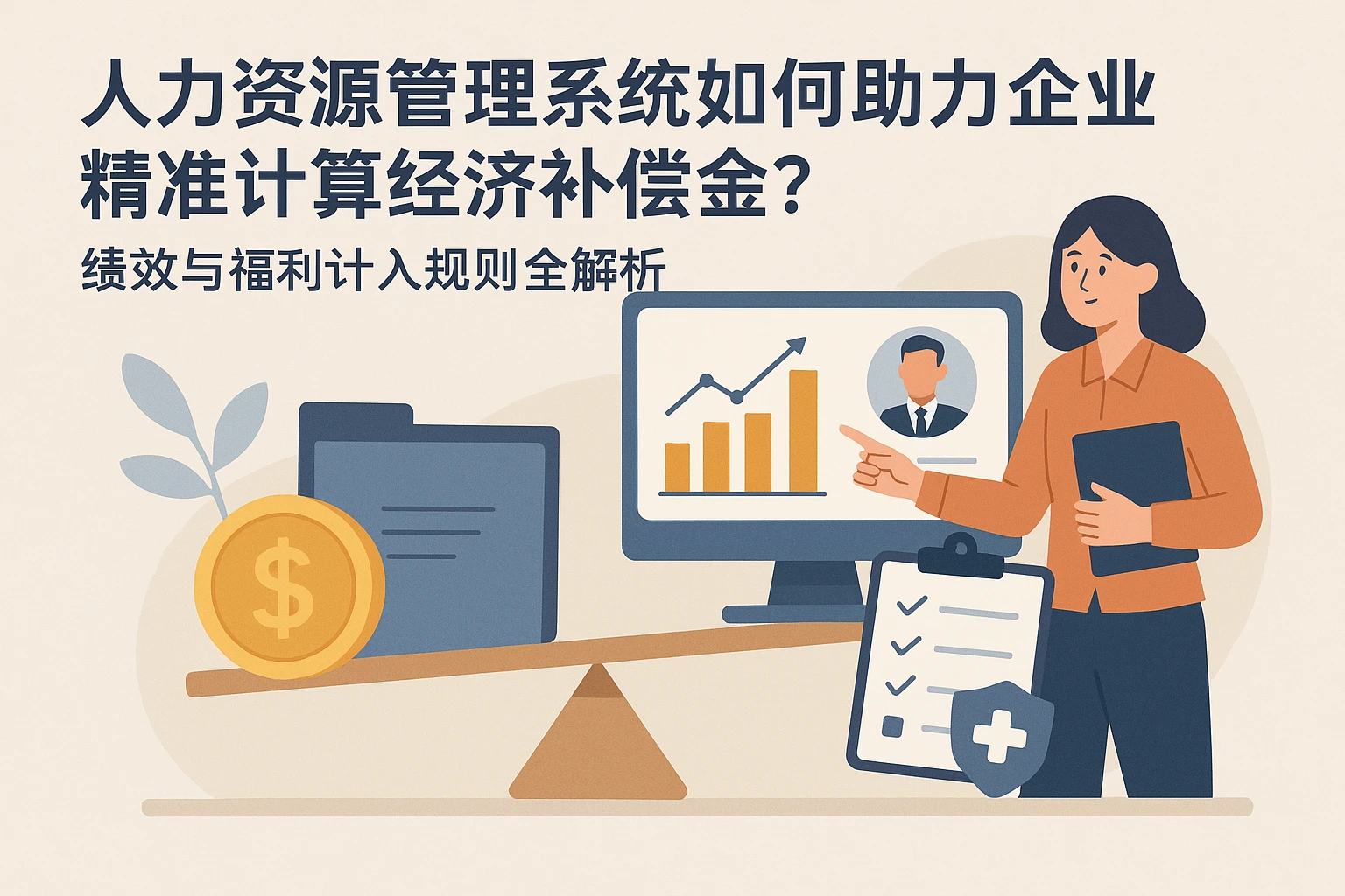 人力资源管理系统如何助力企业精准计算经济补偿金？绩效与福利计入规则全解析