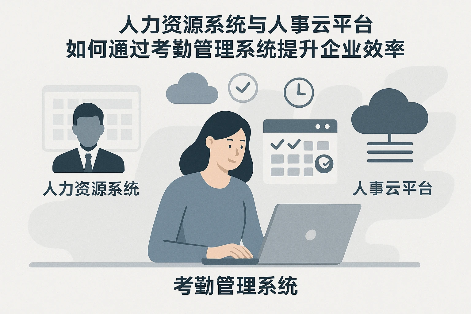 人力资源系统与人事云平台如何通过考勤管理系统提升企业效率