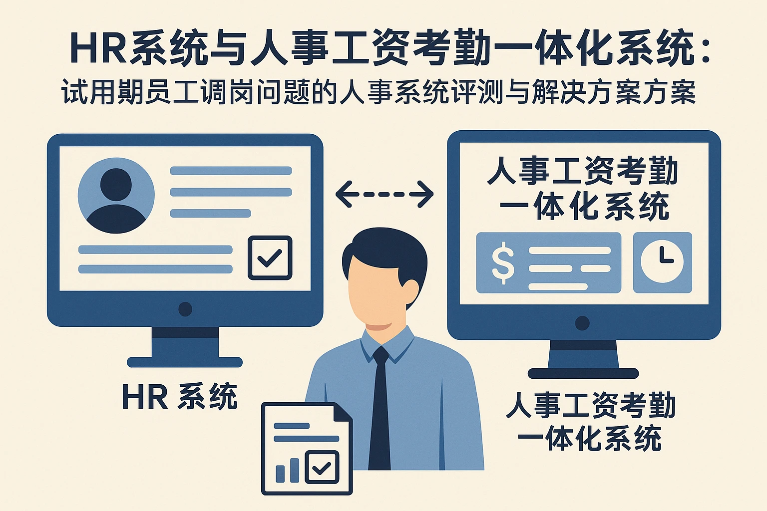 HR系统与人事工资考勤一体化系统：试用期员工调岗问题的人事系统评测与解决方案