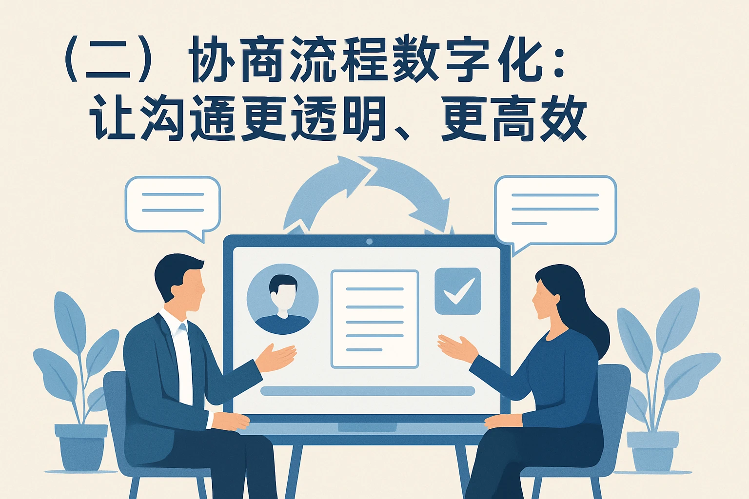 （二）协商流程数字化：让沟通更透明、更高效