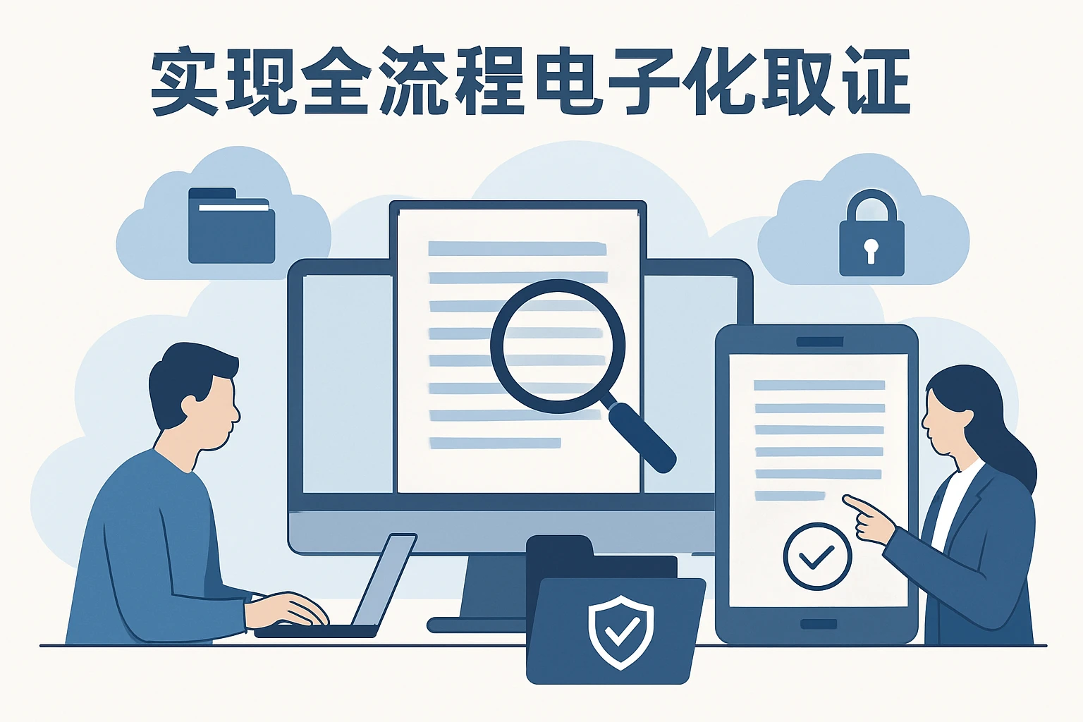 实现全流程电子化取证