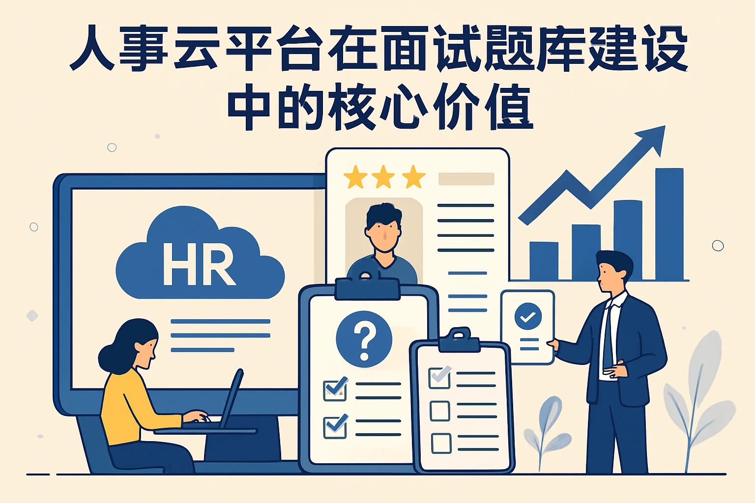 人事云平台在面试题库建设中的核心价值