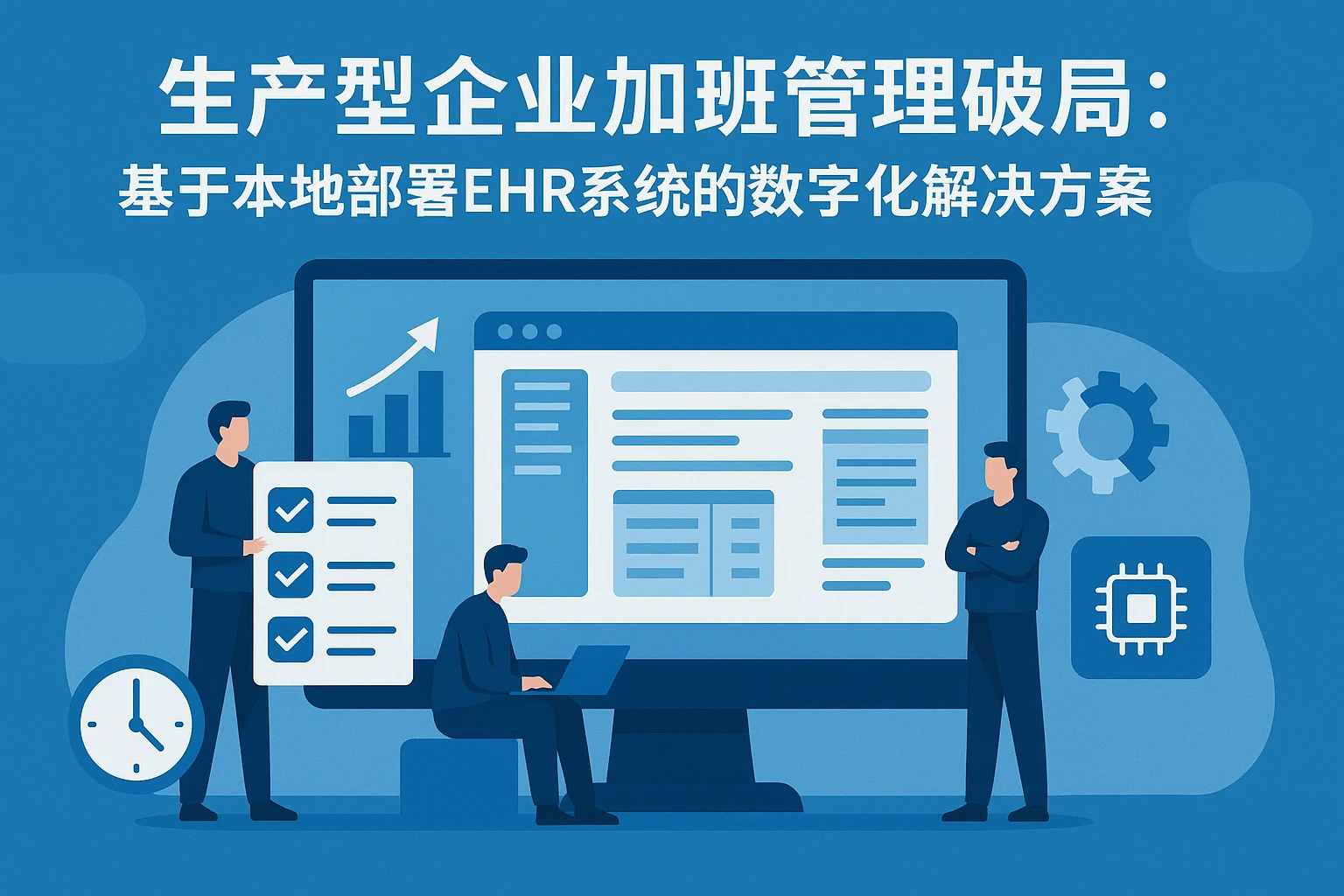 生产型企业加班管理破局：基于本地部署EHR系统的数字化解决方案