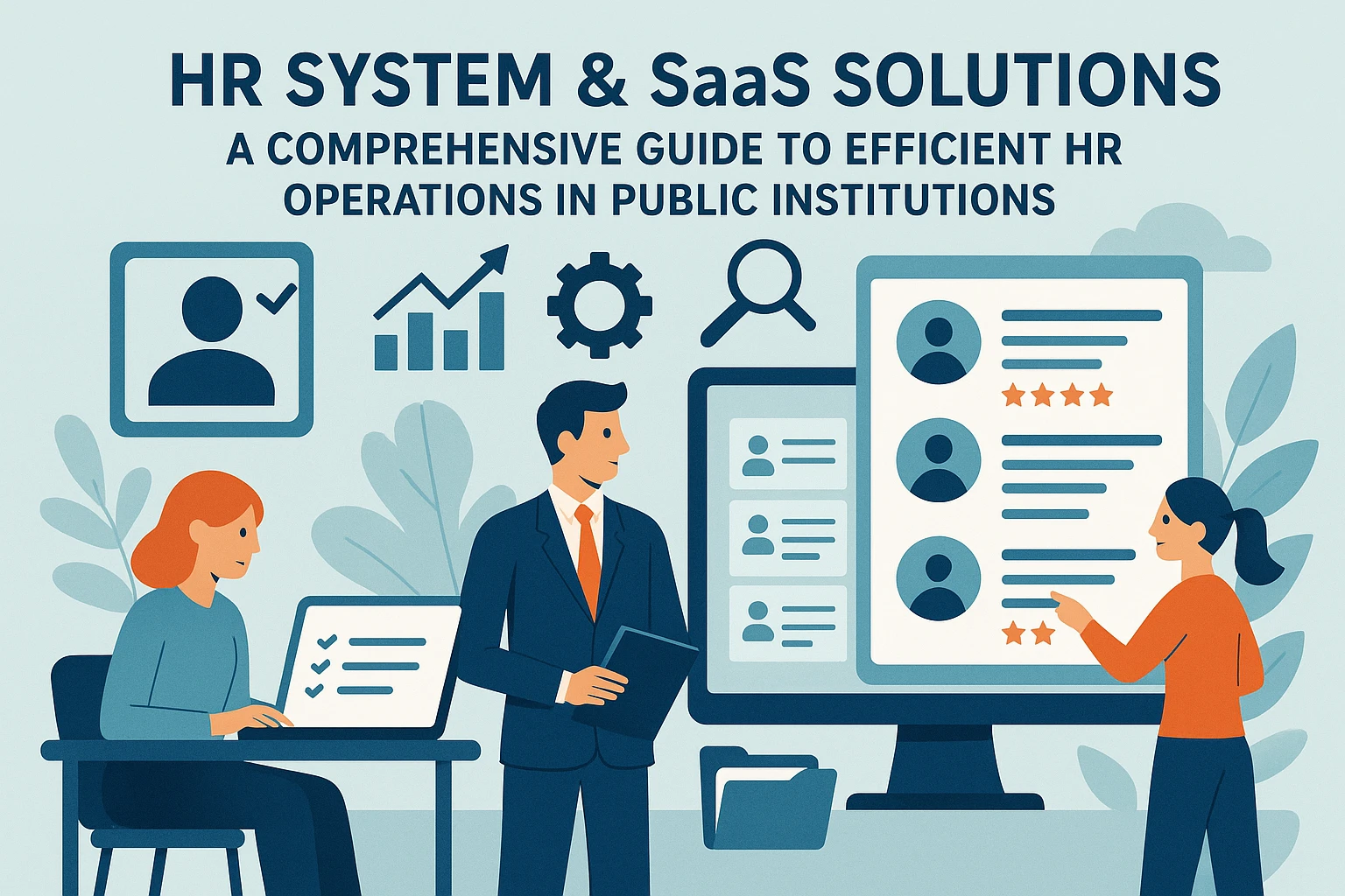 人力资源系统与SaaS解决方案：助力事业单位人事系统高效运营的全面指南