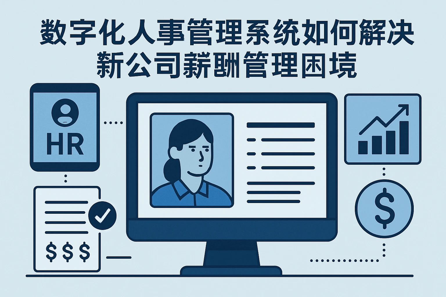 数字化人事管理系统如何解决新公司薪酬管理困境