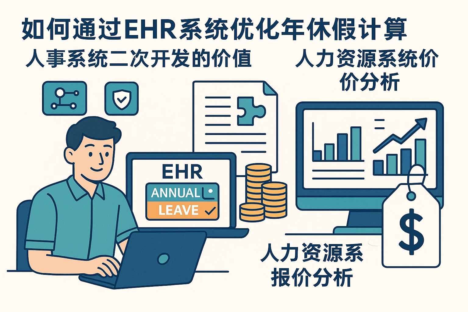 如何通过EHR系统优化年休假计算：人事系统二次开发的价值与人力资源系统报价分析