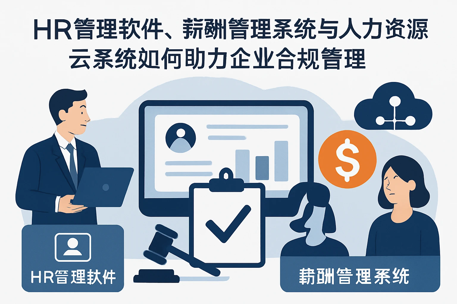 HR管理软件、薪酬管理系统与人力资源云系统如何助力企业合规管理