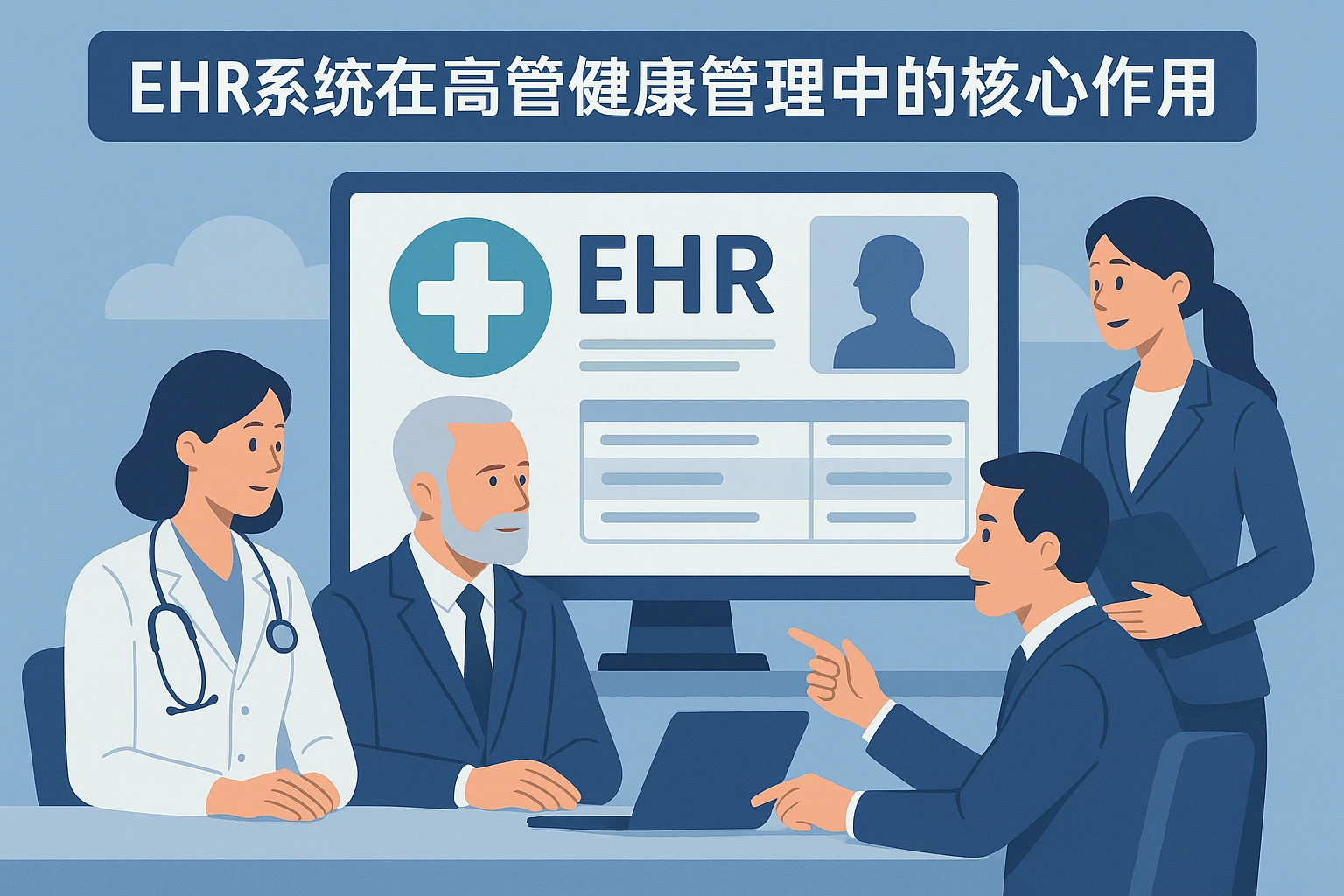 EHR系统在高管健康管理中的核心作用