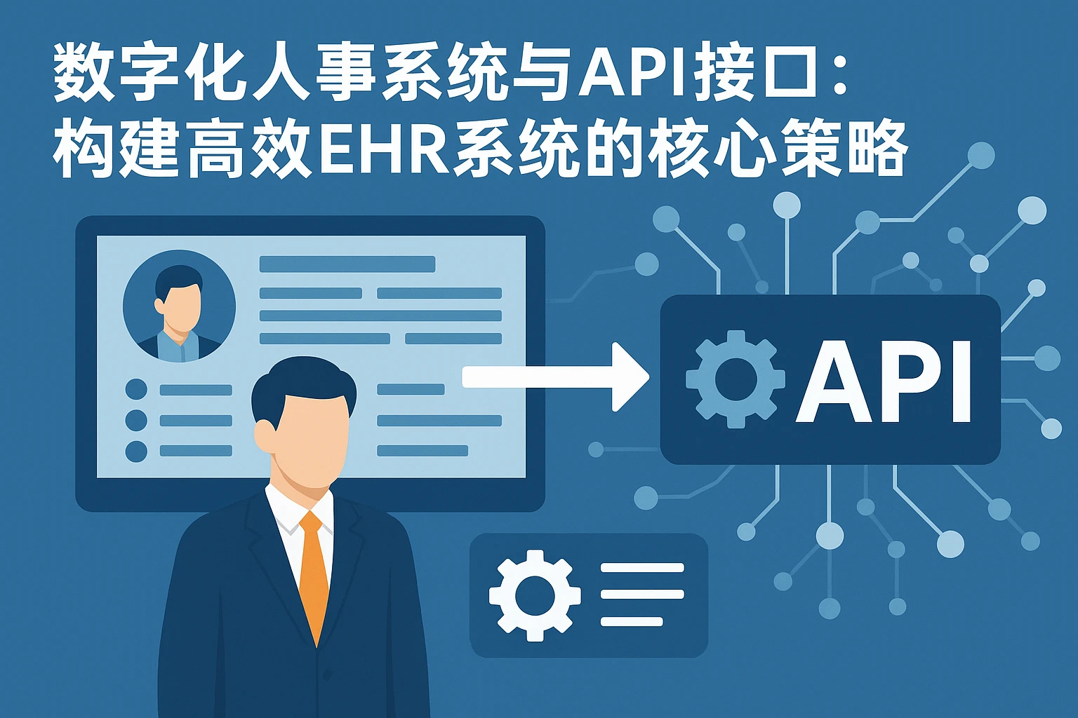 数字化人事系统与API接口：构建高效ehr系统的核心策略