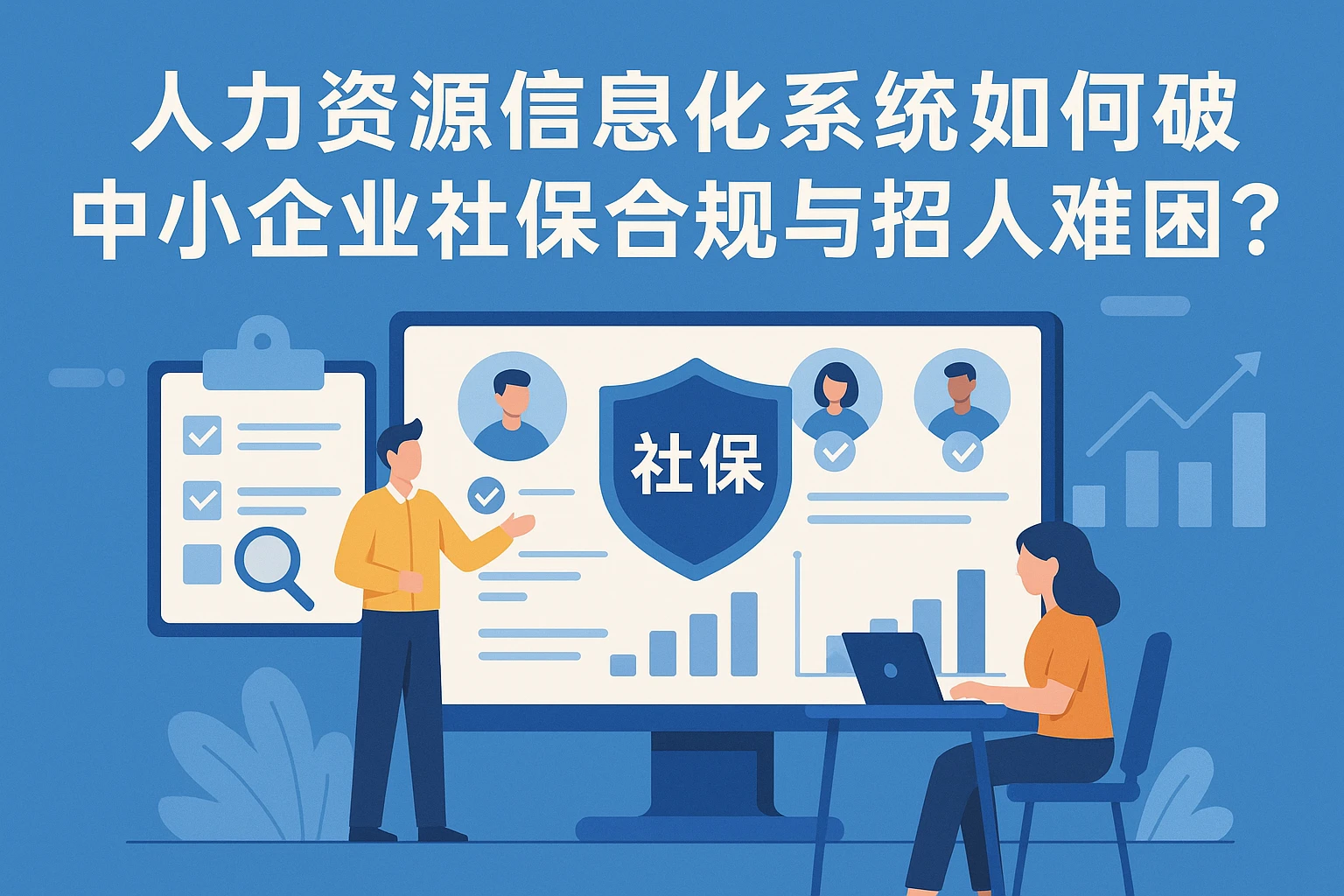 人力资源信息化系统如何破解中小企业社保合规与招人难困境？