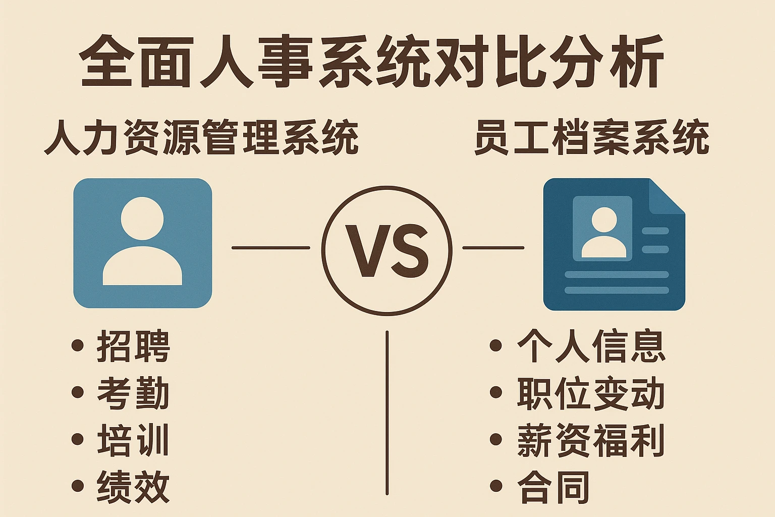 人力资源管理系统与员工档案系统：全面人事系统对比分析