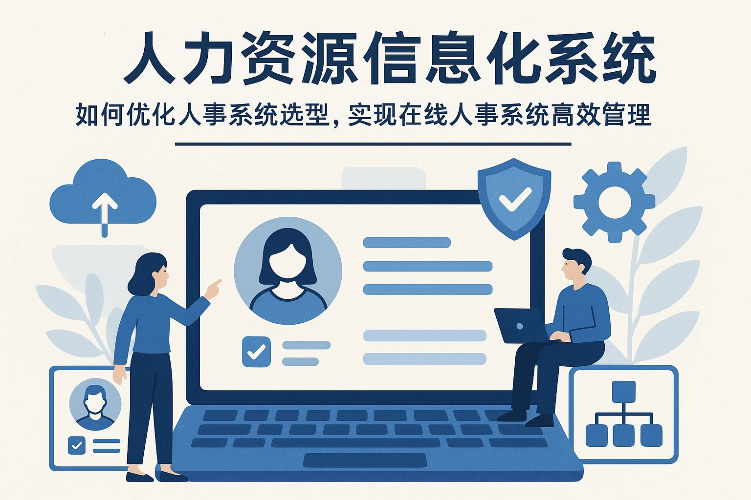 人力资源信息化系统如何优化人事系统选型，实现在线人事系统高效管理