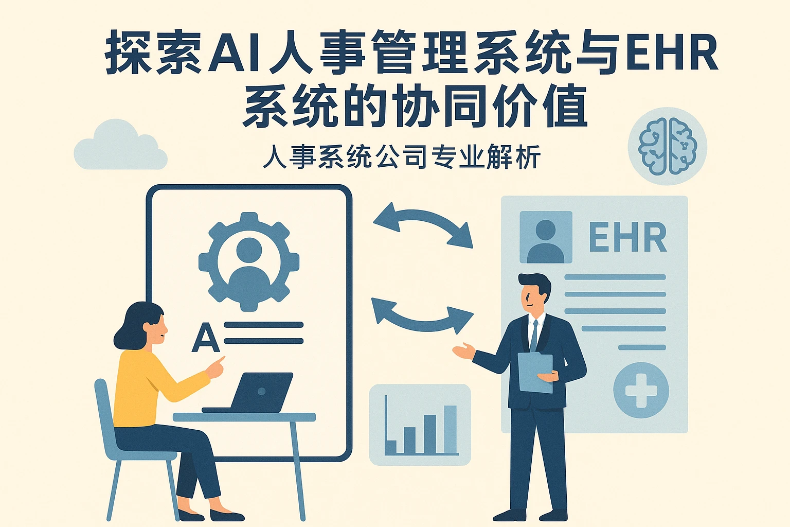 探索AI人事管理系统与EHR系统的协同价值：人事系统公司专业解析