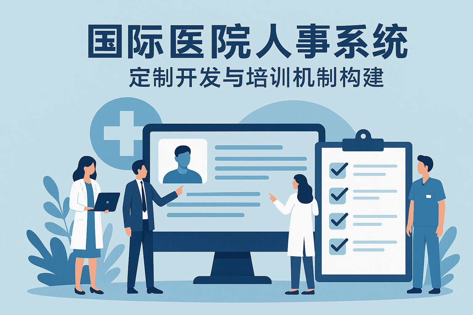 国际医院人事系统定制开发与培训机制构建指南