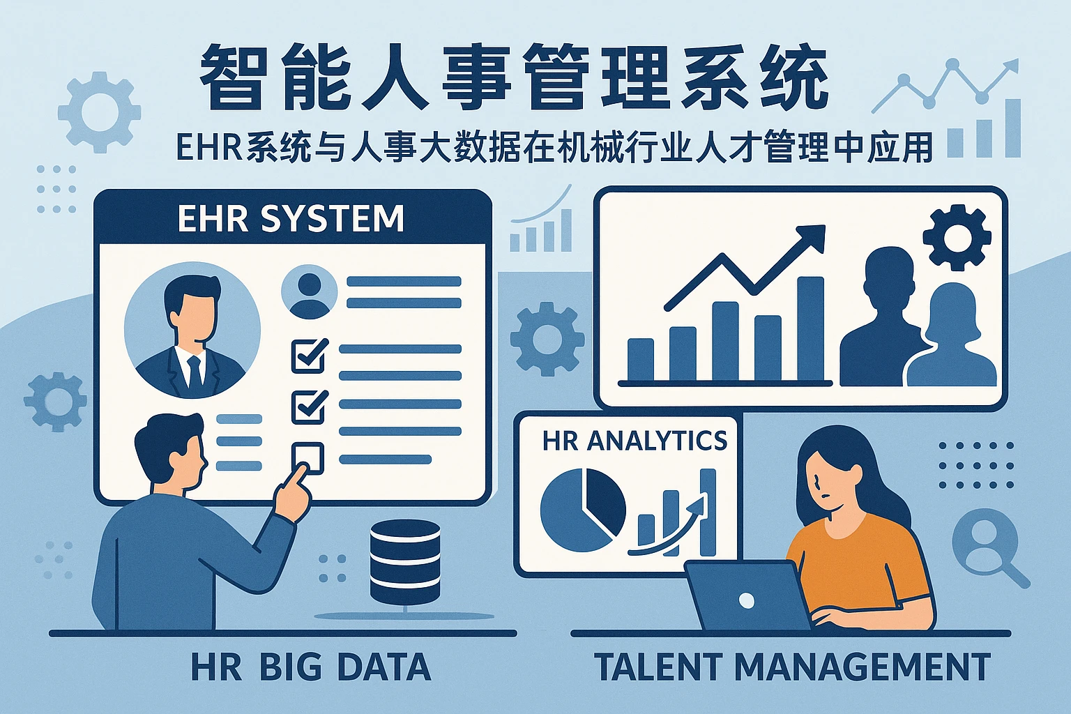 智能人事管理系统：EHR系统与人事大数据在机械行业人才管理中的应用