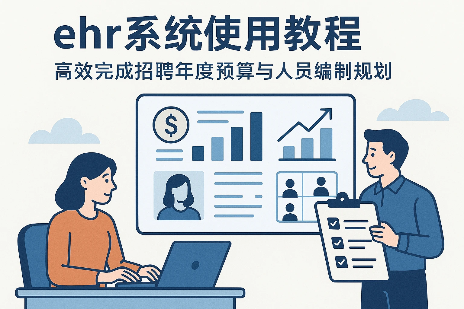 ehr系统使用教程：高效完成招聘年度预算与人员编制规划