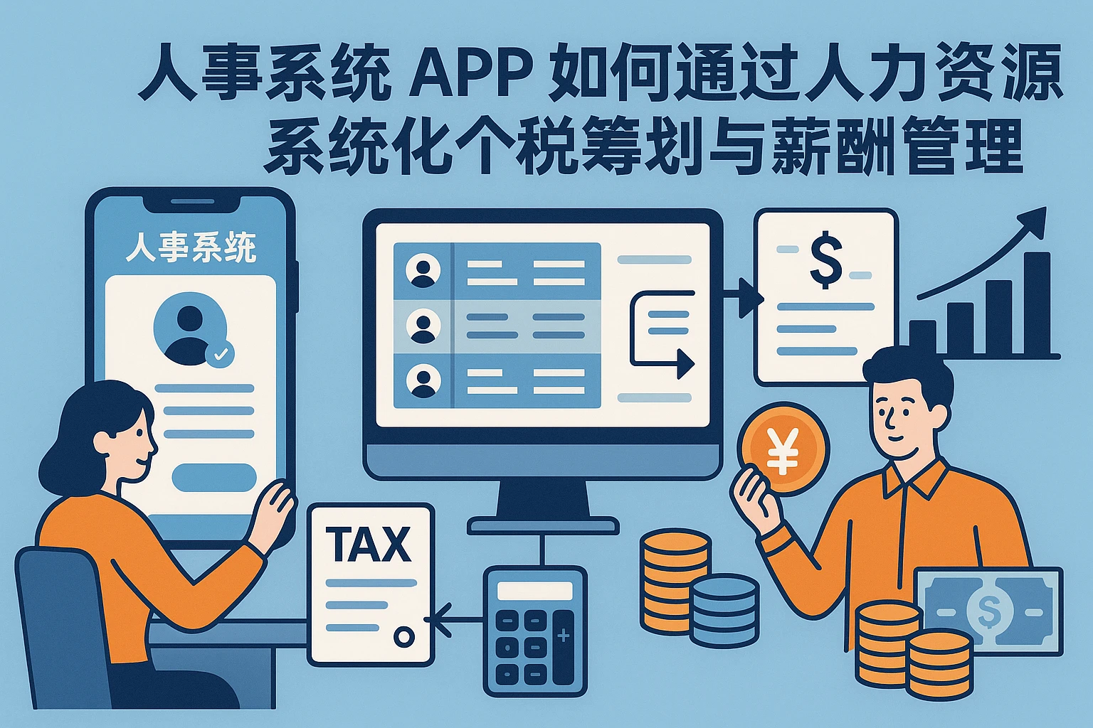 人事系统APP如何通过人力资源系统优化个税筹划与薪酬管理
