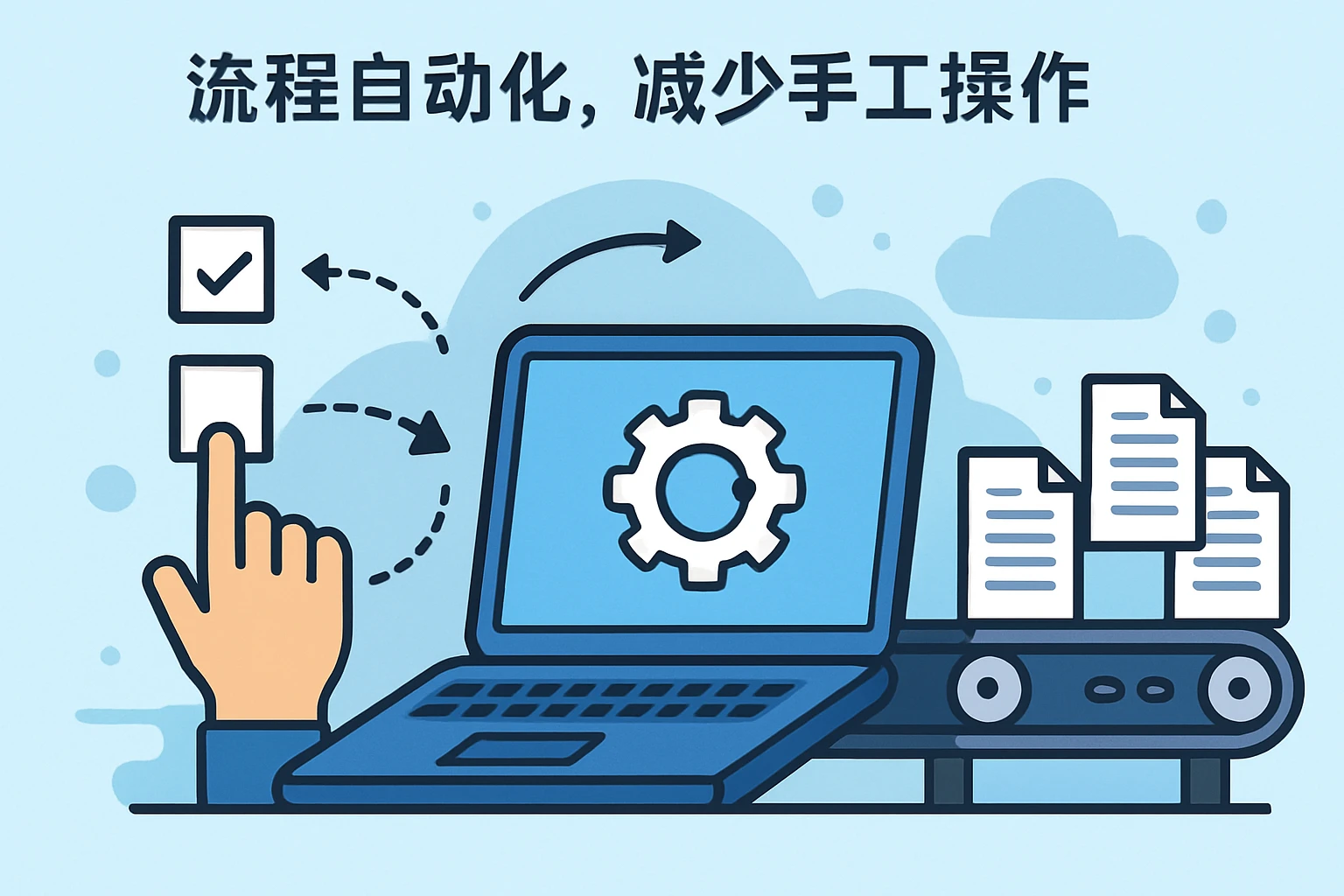 2. 流程自动化,减少手工操作