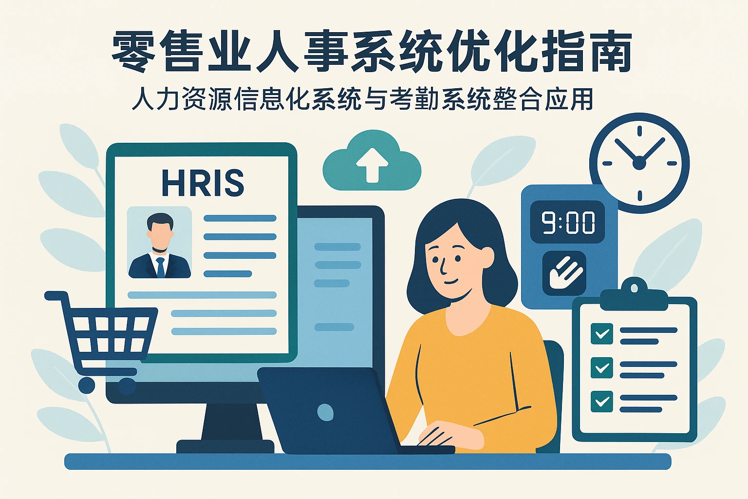 零售业人事系统优化指南：人力资源信息化系统与考勤系统整合应用