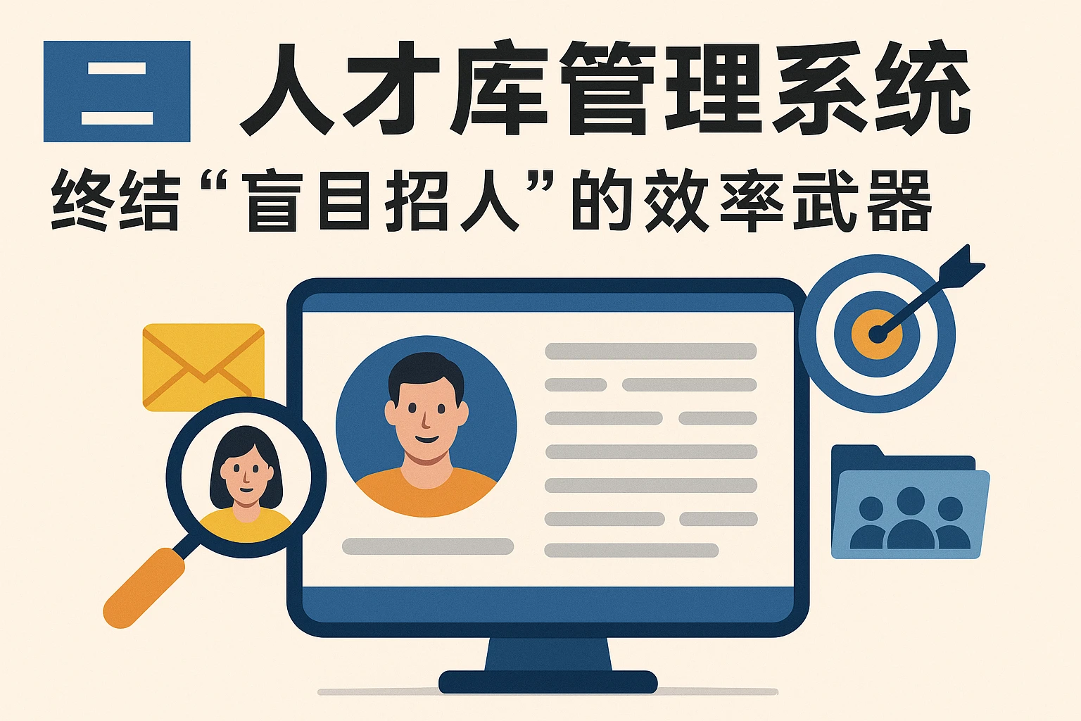 二、人才库管理系统：终结“盲目招人”的效率武器