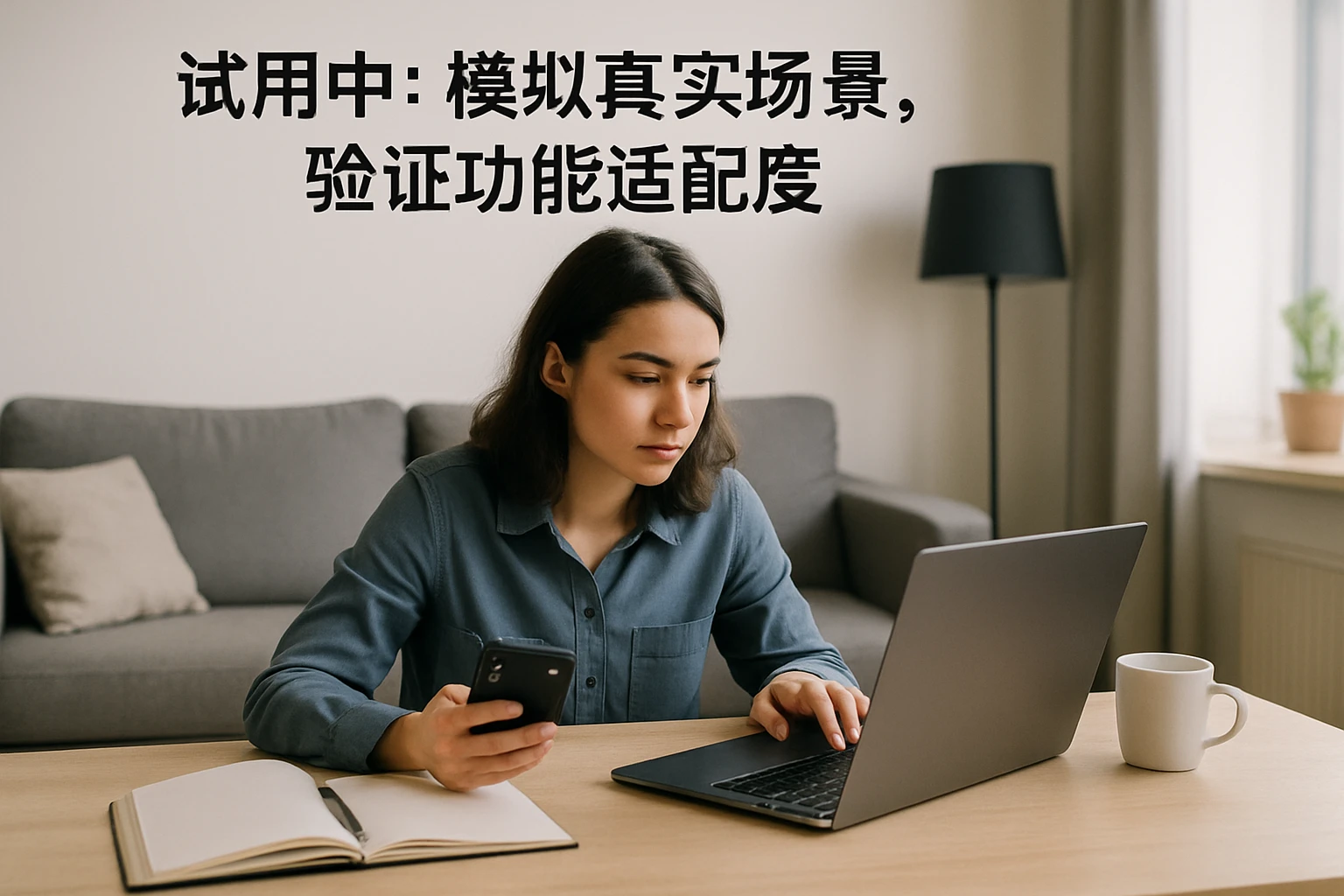 2. 试用中：模拟真实场景，验证功能适配度