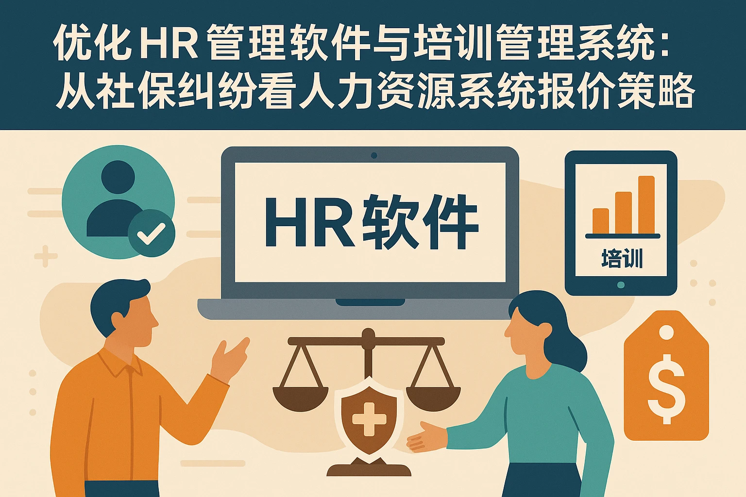 优化HR管理软件与培训管理系统:从社保纠纷看人力资源系统报价策略