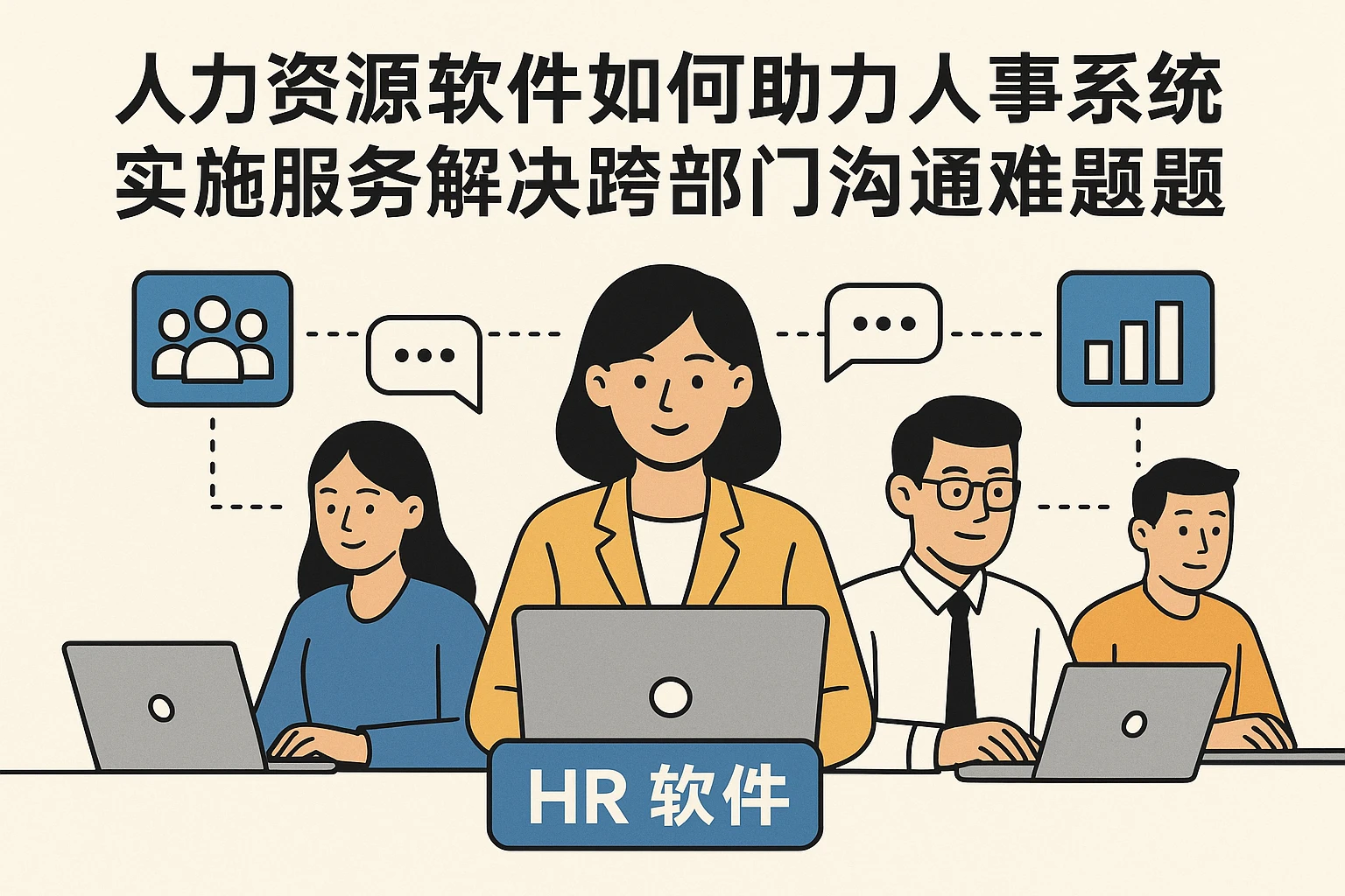 人力资源软件如何助力人事系统实施服务解决跨部门沟通难题