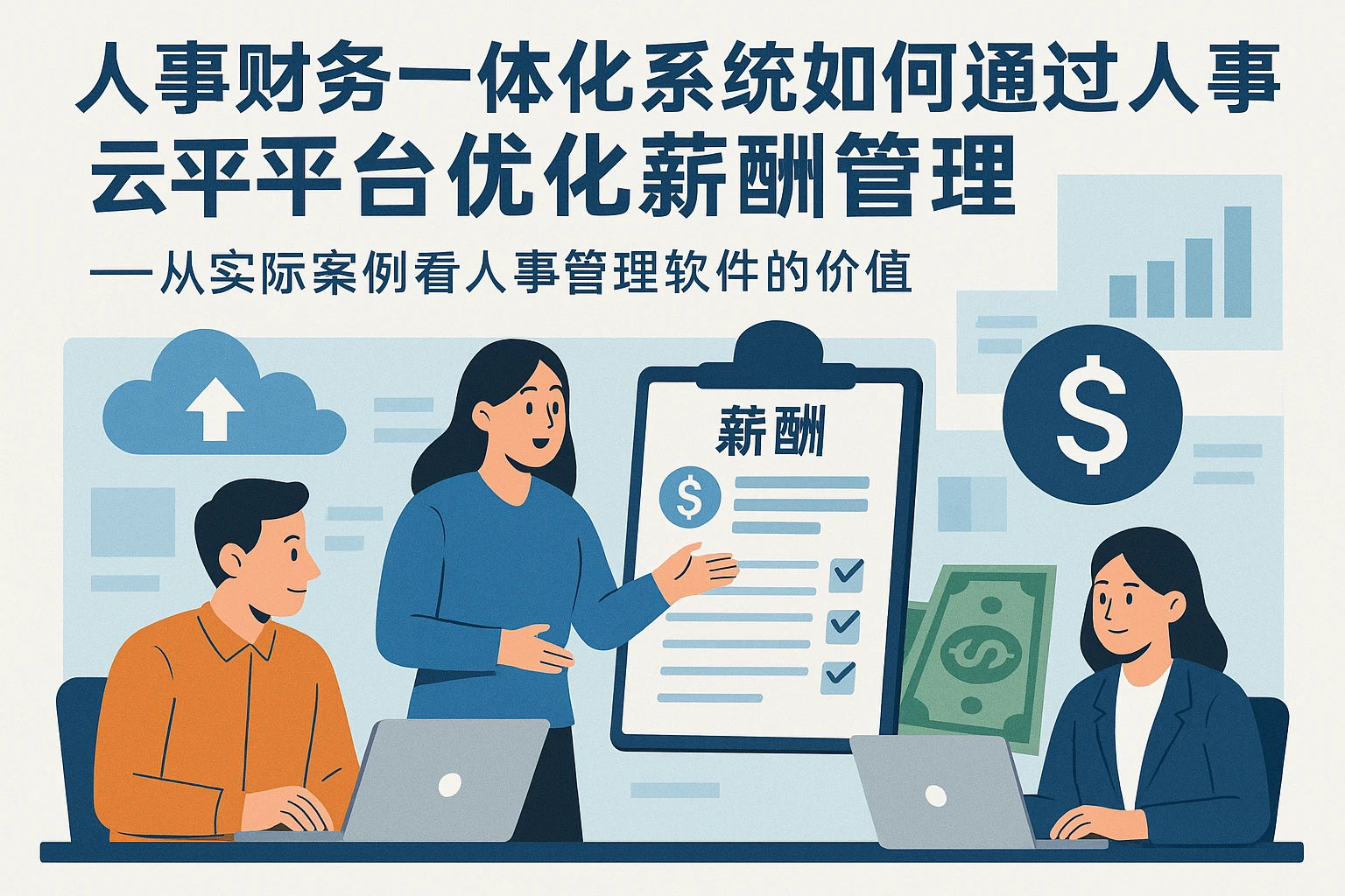 人事财务一体化系统如何通过人事云平台优化薪酬管理——从实际案例看人事管理软件的价值
