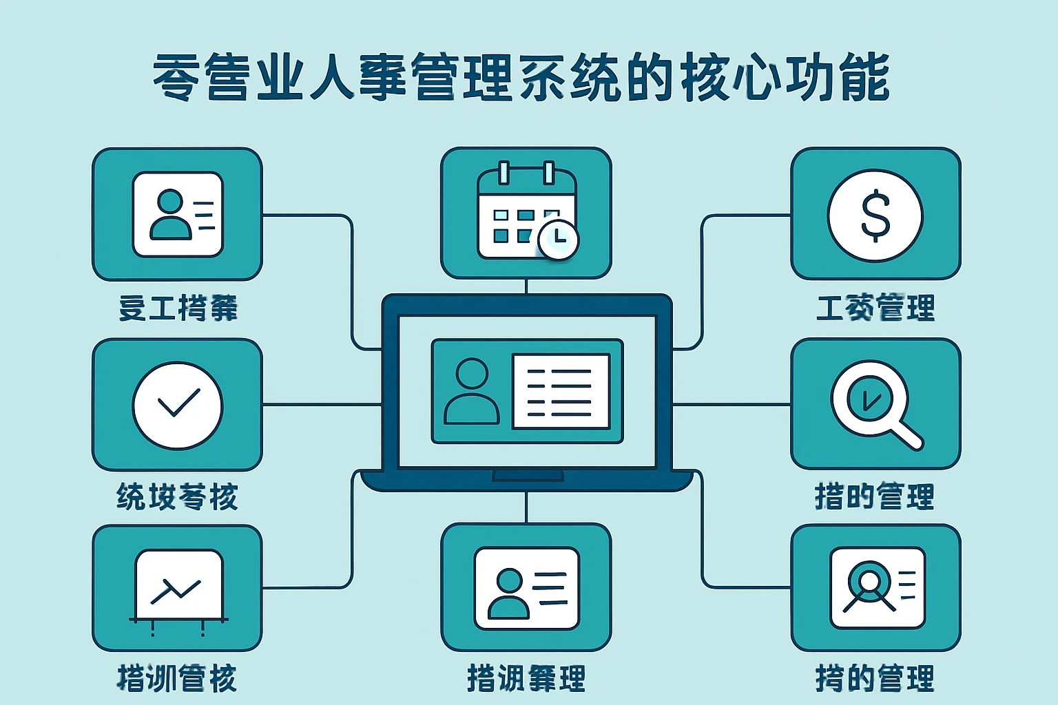 零售业人事管理系统的核心功能